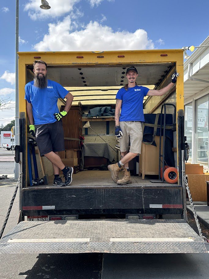 Jay & Q on the ReStore truck