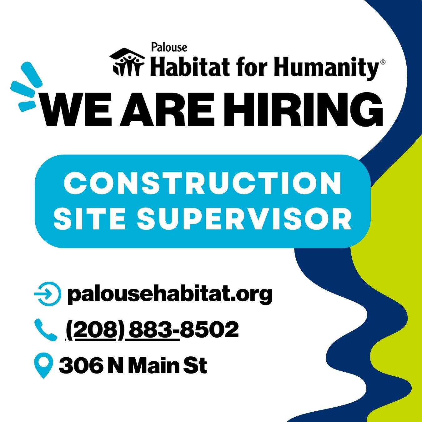 We’re Hiring: Construction Site Supervisor