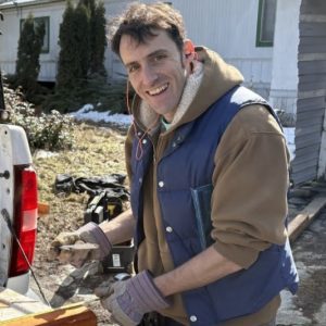Portrait of Brendan Cassleman, Construction Site Supervisor at Palouse Habitat for Humanity